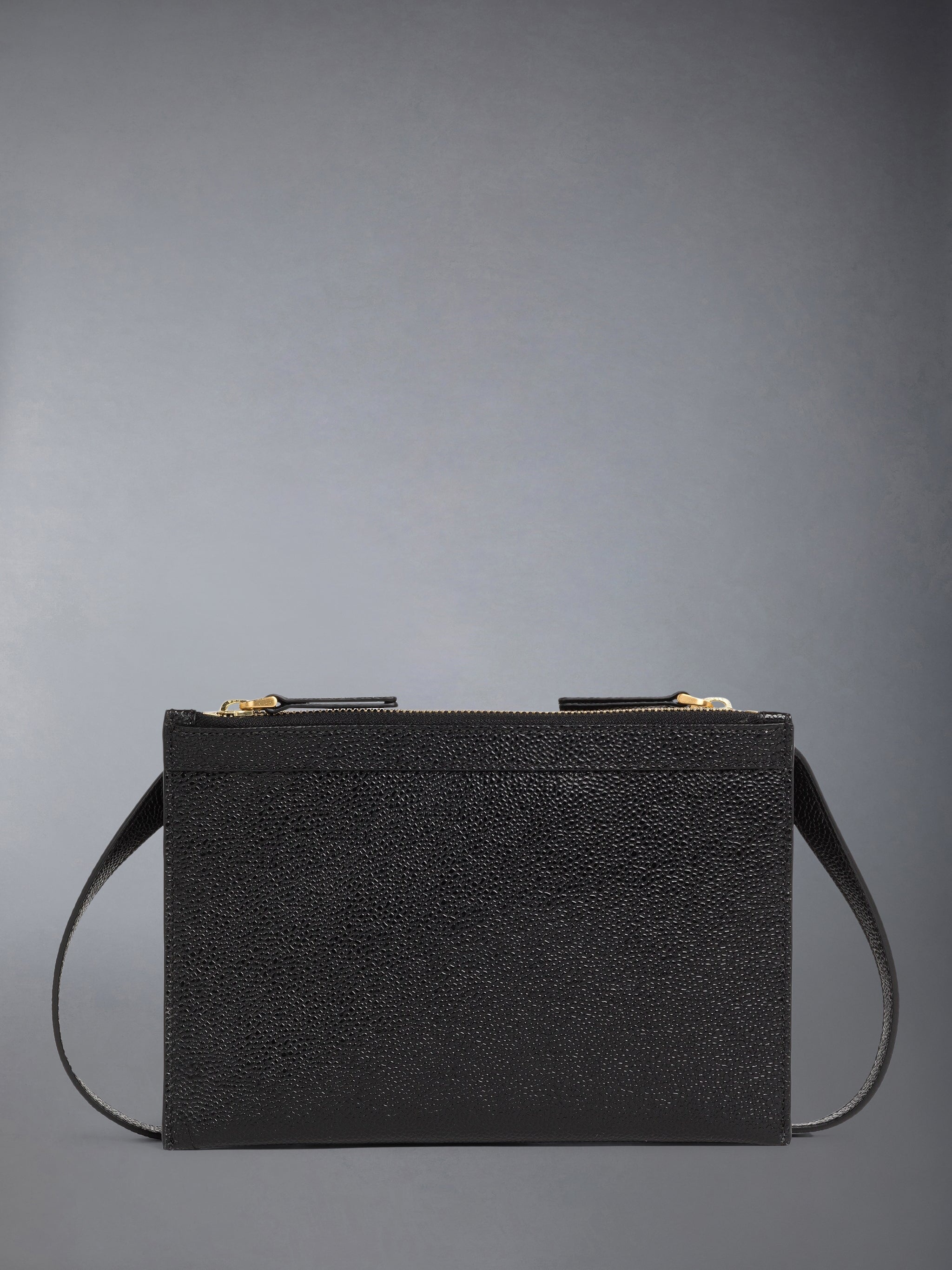 PEBBLE GRAIN SMALL DOCUMENT HOLDER CROSSBODY - 3