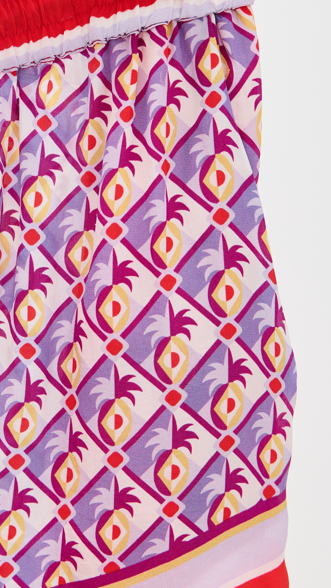 Pineapple Printed Shorts - 5