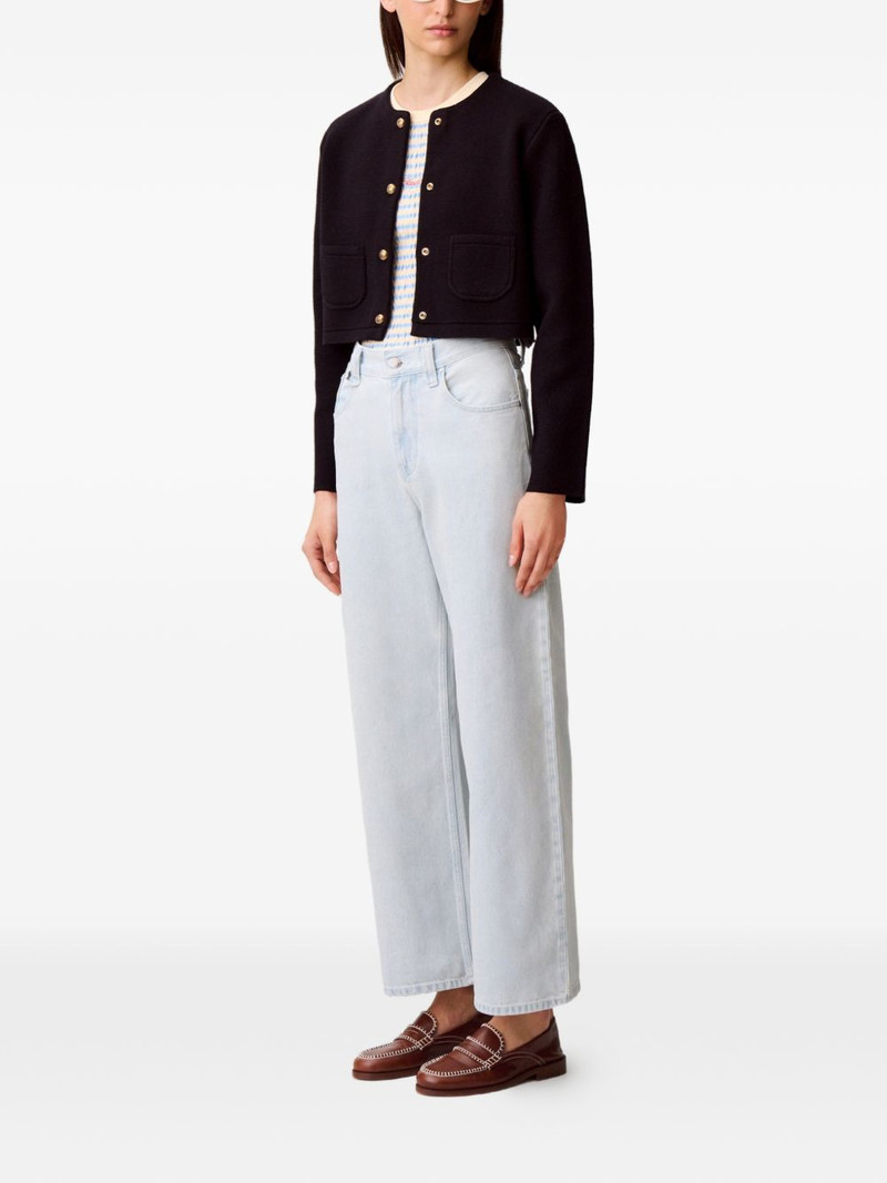 light blue wide-leg jeans 3