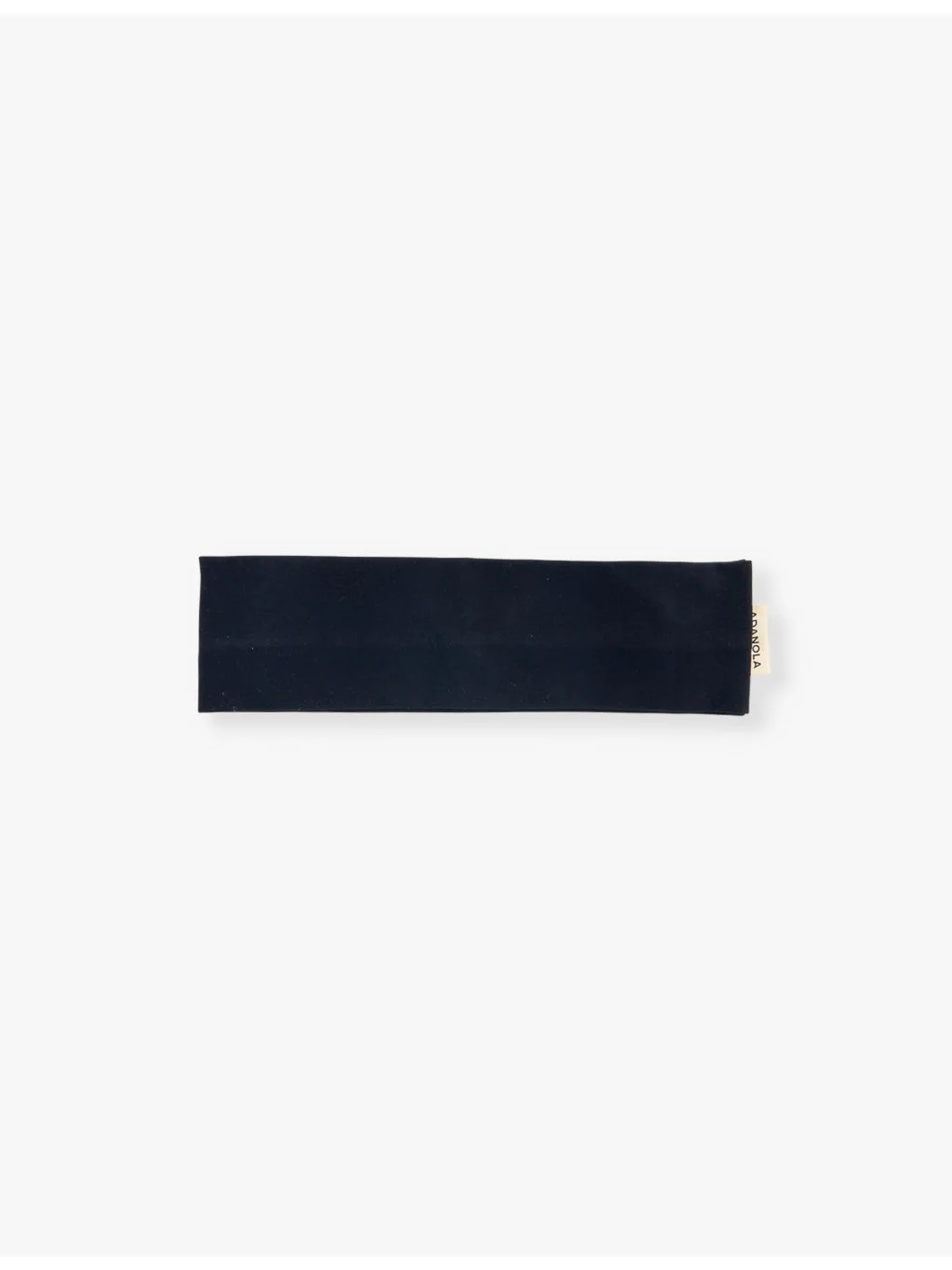 Brand-tab stretch-cotton headband - 1
