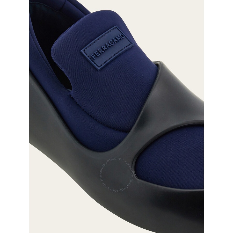Ferragamo Men's Blue Lunar Hybrid Sneakers - 4