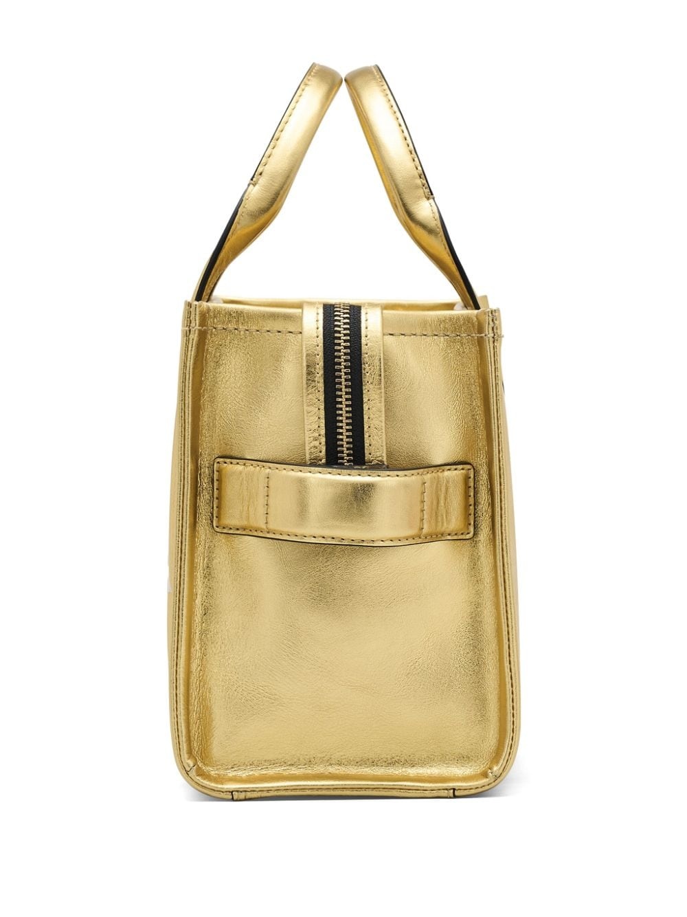 The Small Metallic Leather Duffle bag - 5
