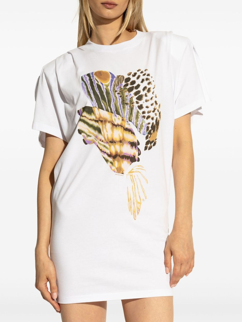 Eabine graphic-print dress 3