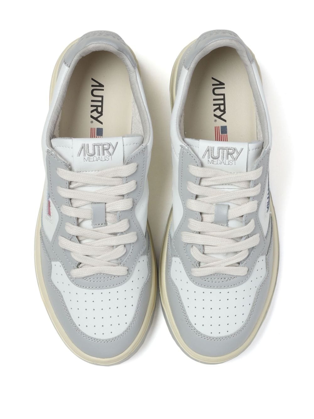 Medalist two-tone sneakers - 4