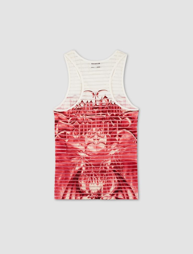 Printed Diablo tank top - 3