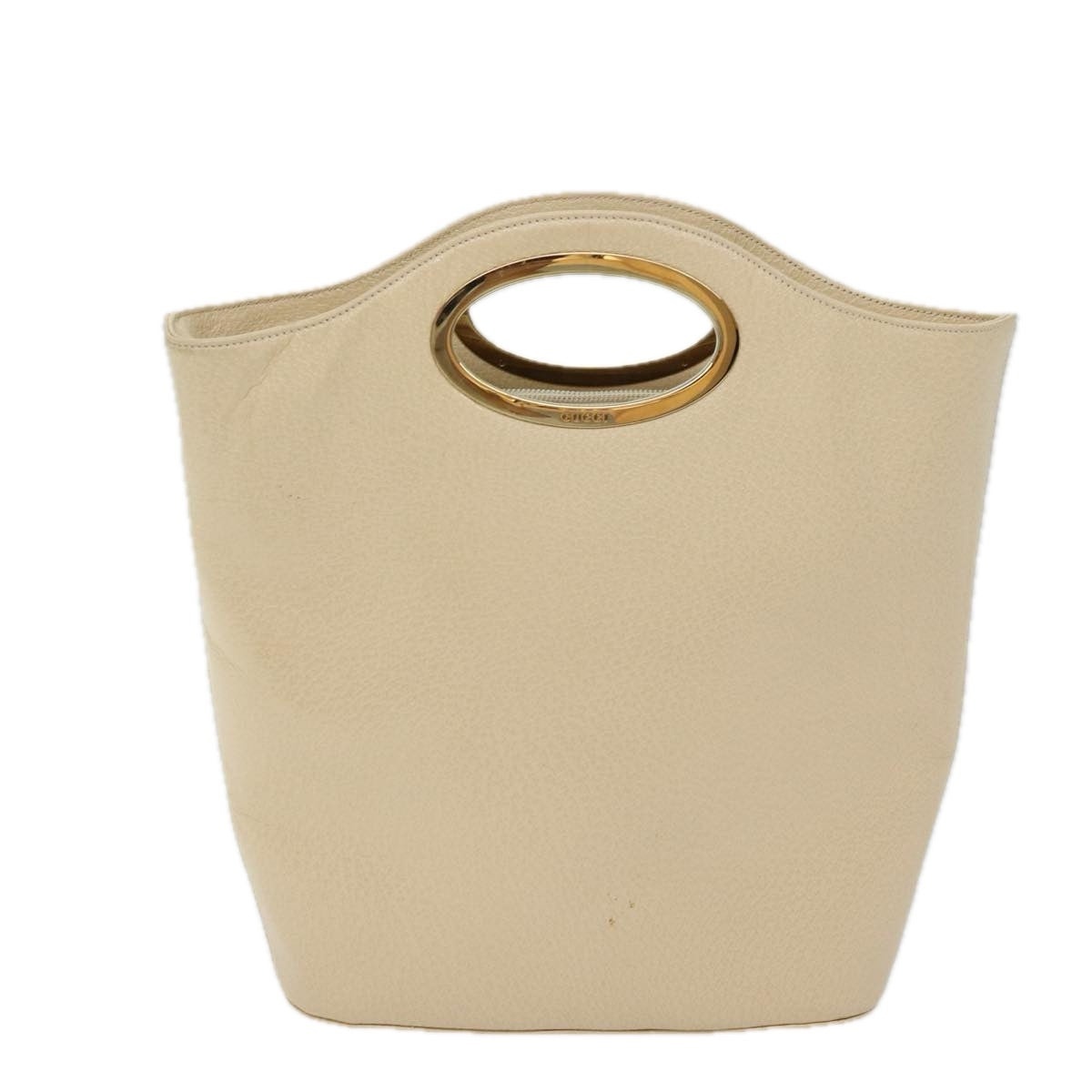 GUCCI Hand Bag Leather Beige 000 1553 000 1553 - 13