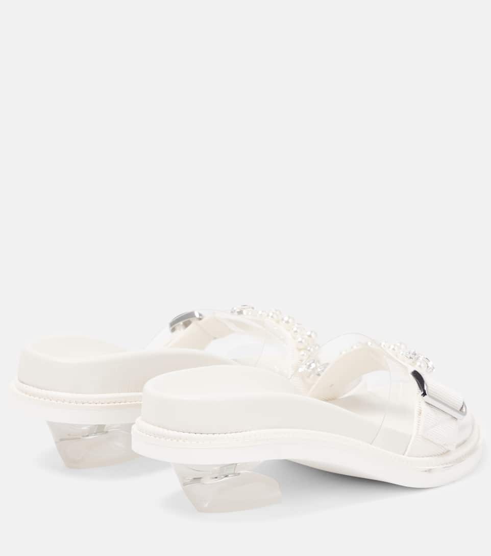 Leather slides - 2