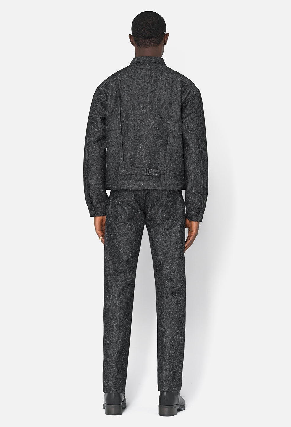 SILK NOIL CROPPED THUMPER JACKET TYPE II - 5