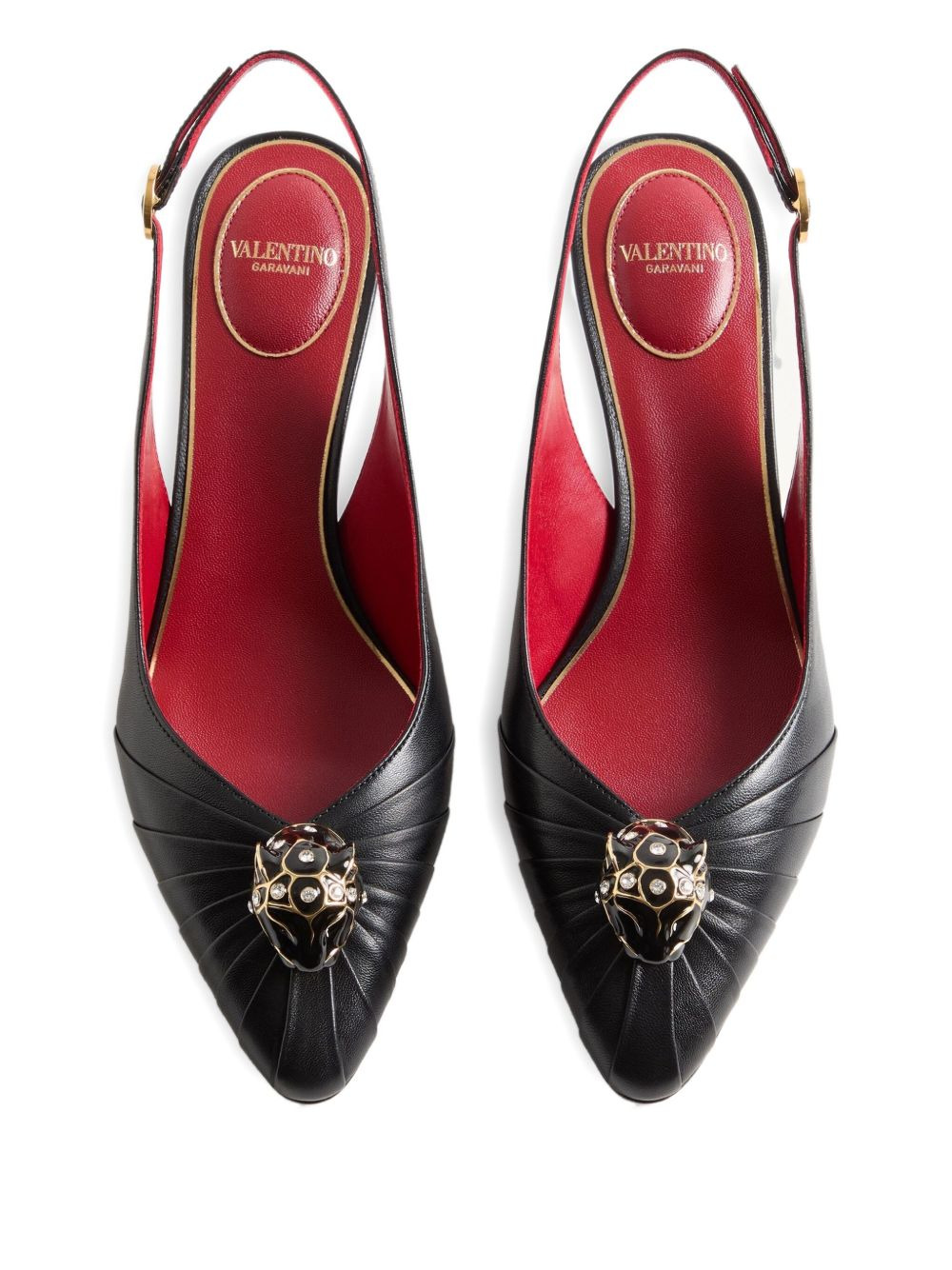 55mm Panthea pleated pumps - 3