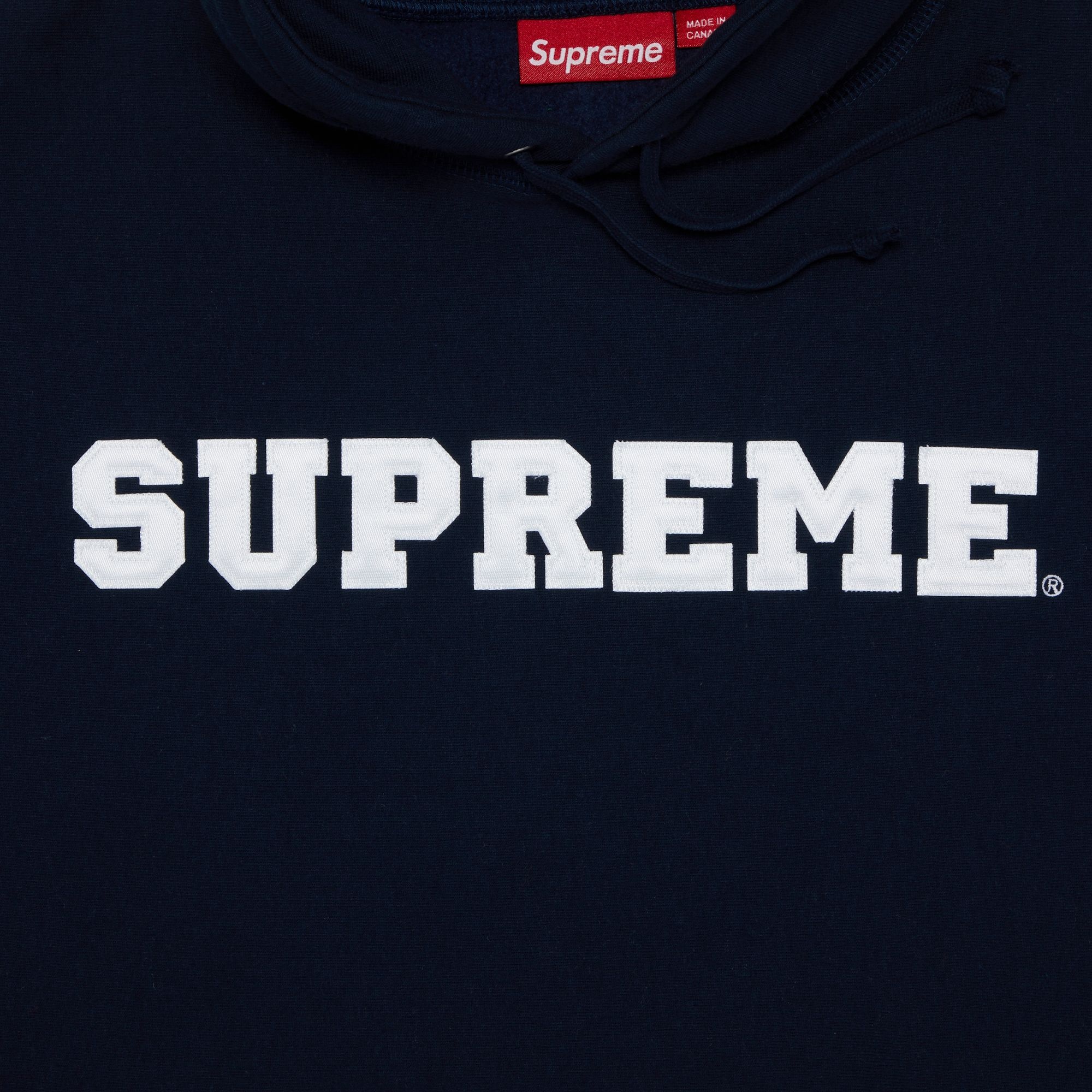 【Supreme】Collegiate Hooded Sweatshirt★Navy★24SS★ Supreme Supreme Collegiate Hooded Sweatshirt 'Navy' | REVERSIBLE