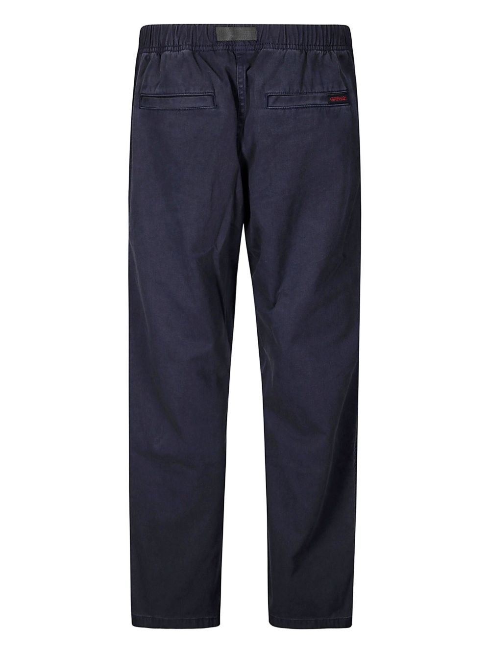cotton straight-leg trousers - 2