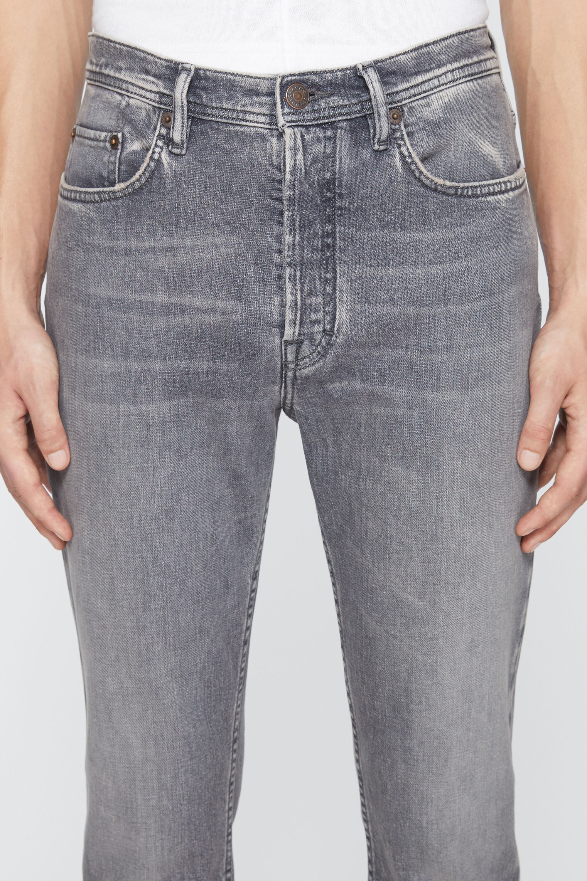Slim fit jeans - River - Black - 5