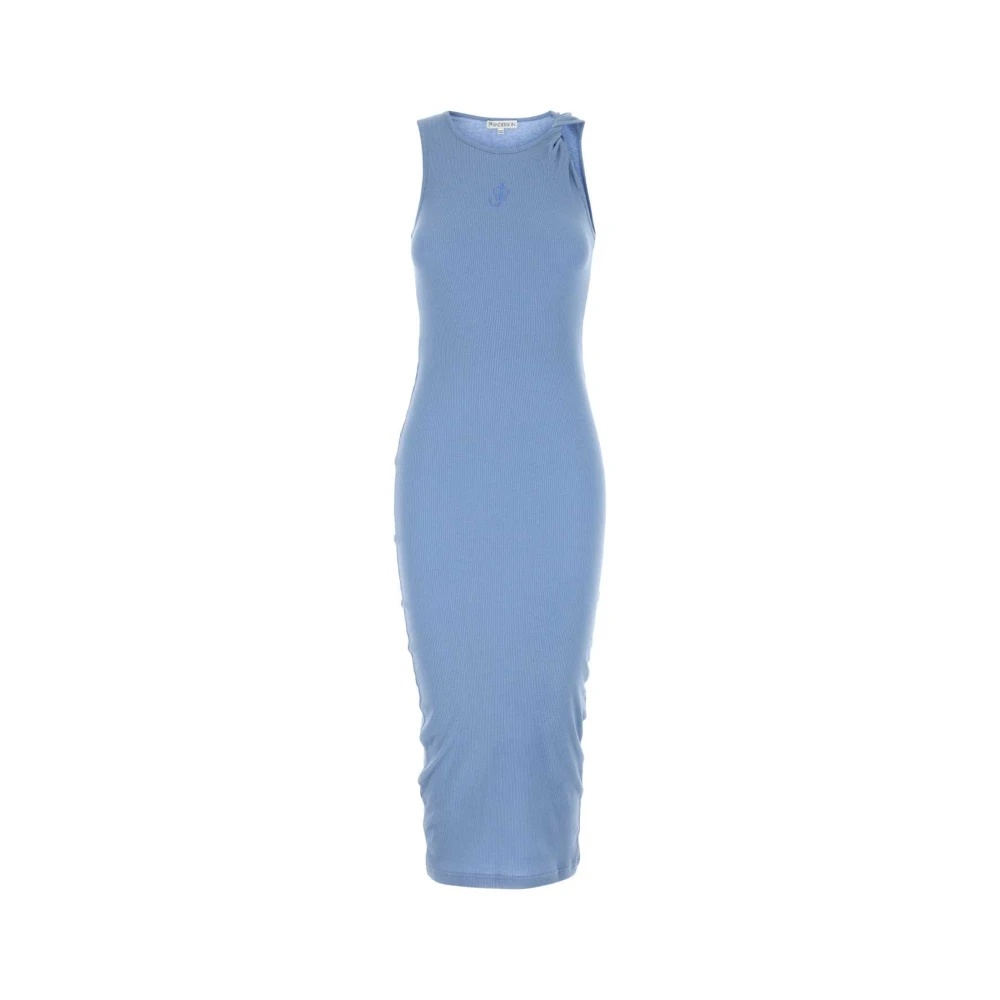 ワンピース J W ANDERSON Cerulean blue cotton dress (JD0043PG1717 830) JW Anderson Cerulean Blue Cotton Dress | Lyst