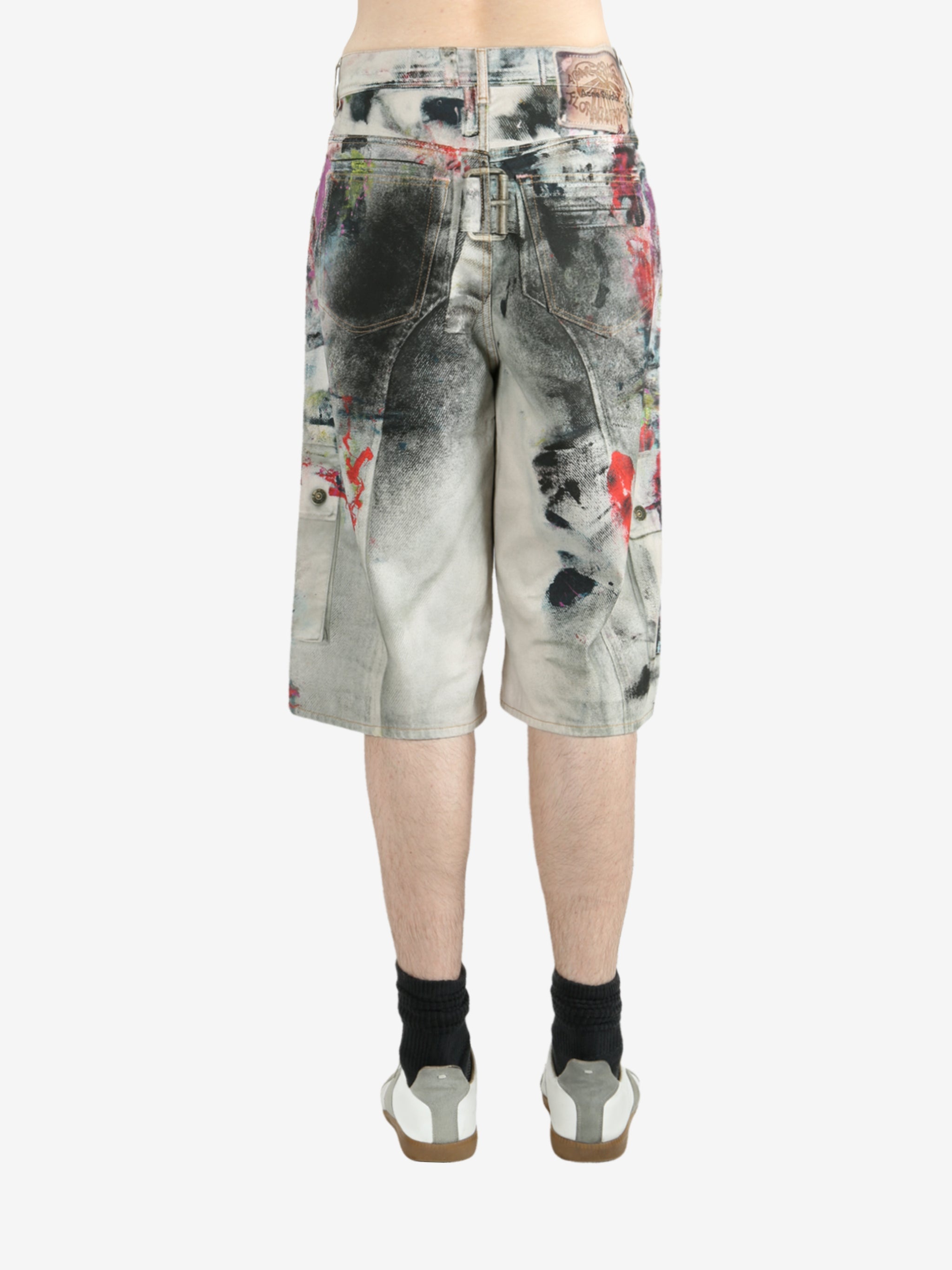 ACNE STUDIOS - Men Graffiti Shorts - 3
