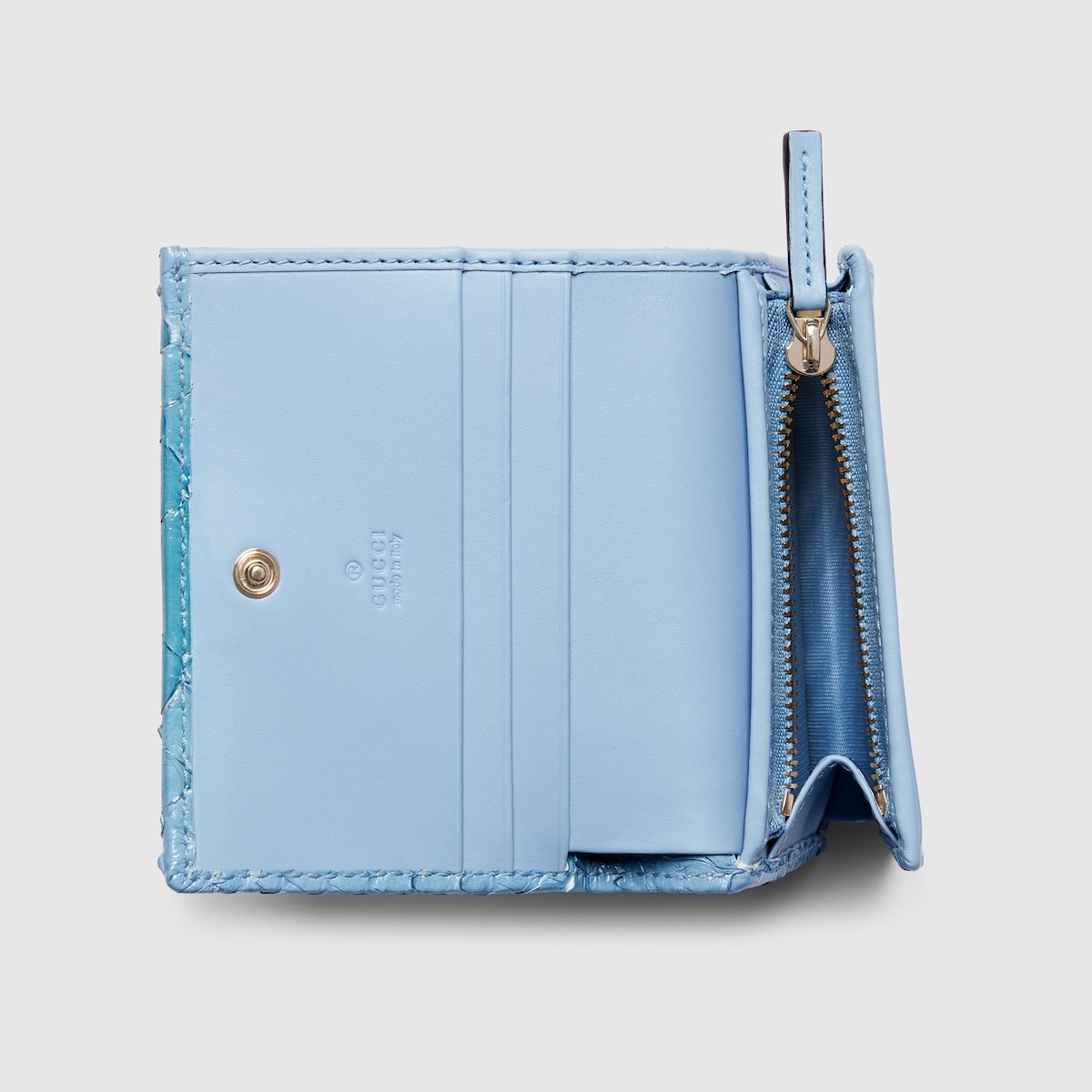 GG Marmont python card case wallet - 6