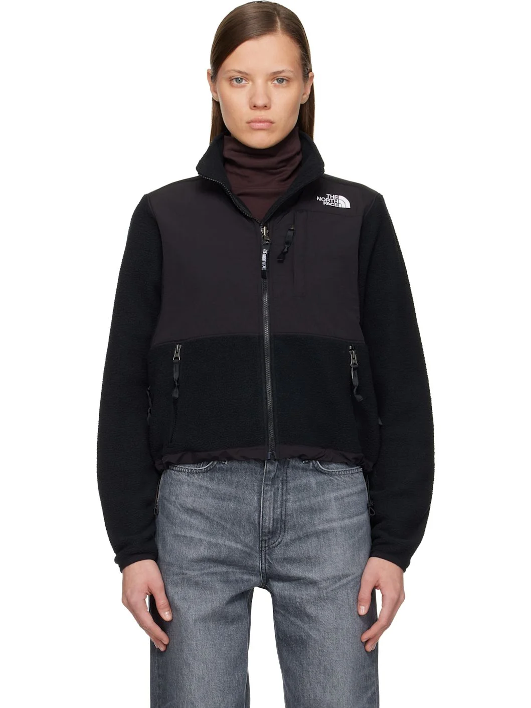 Black Retro Denali Jacket - 1