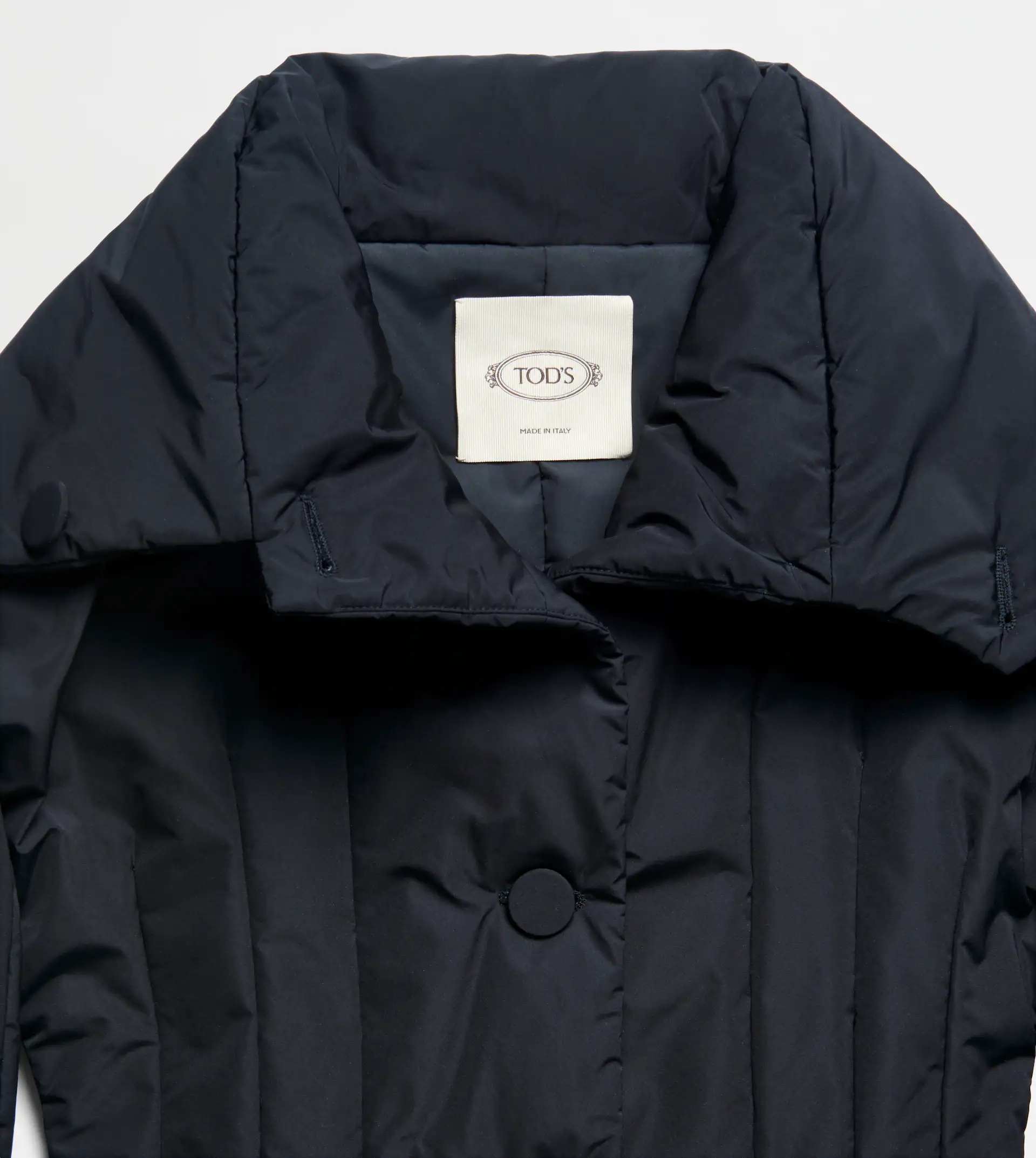 QUILTED COAT - BLACK - 2