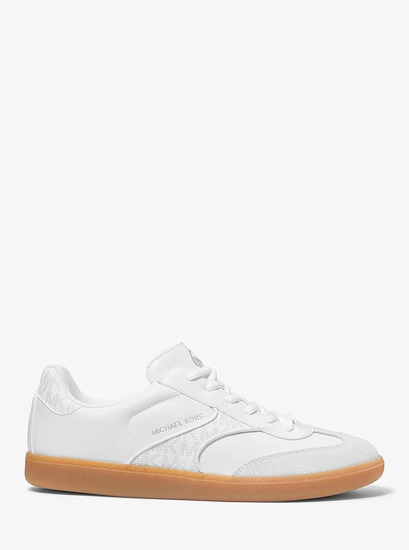 Benny Mixed-Media Sneaker - 1