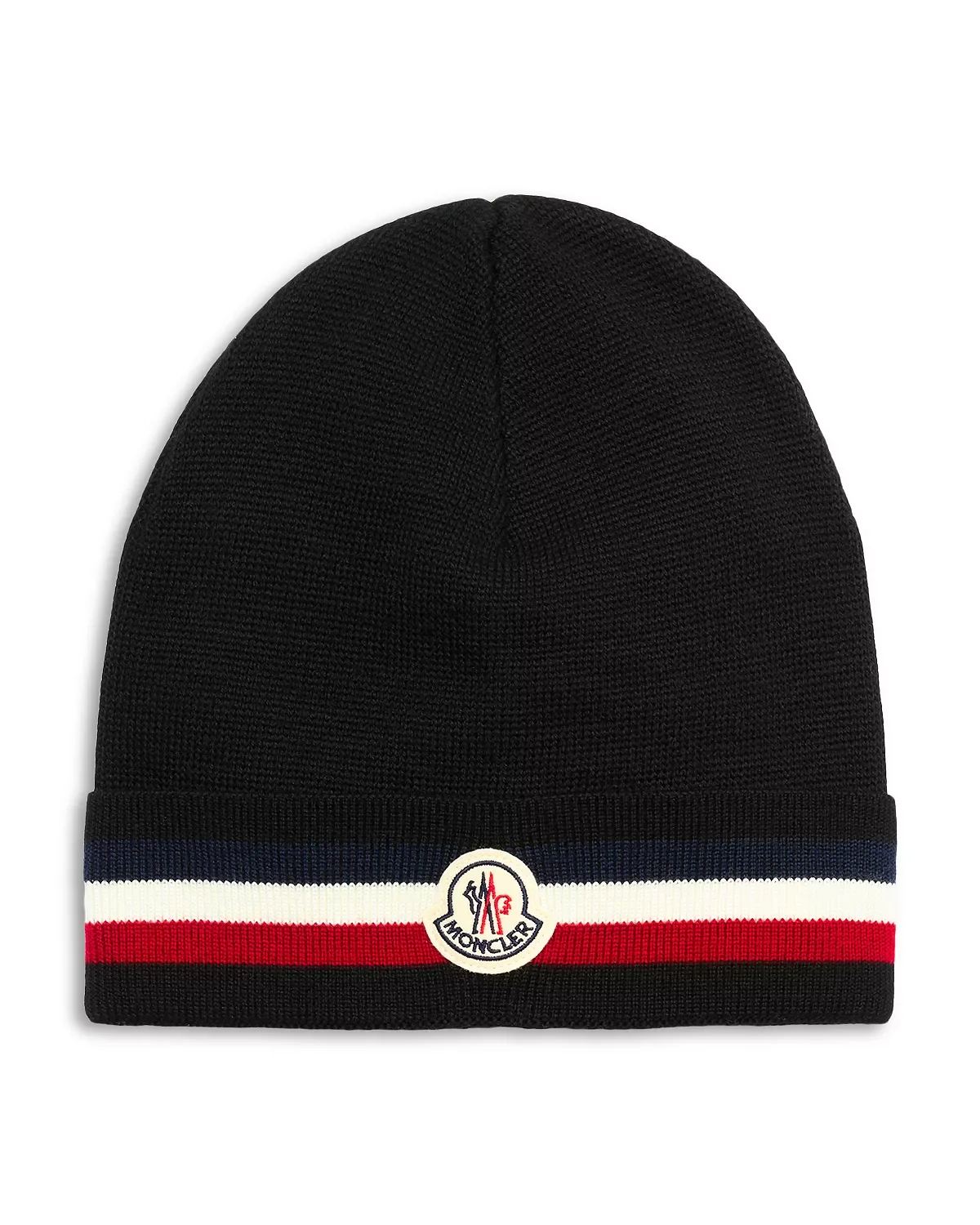 Striped Cuff Beanie - 1