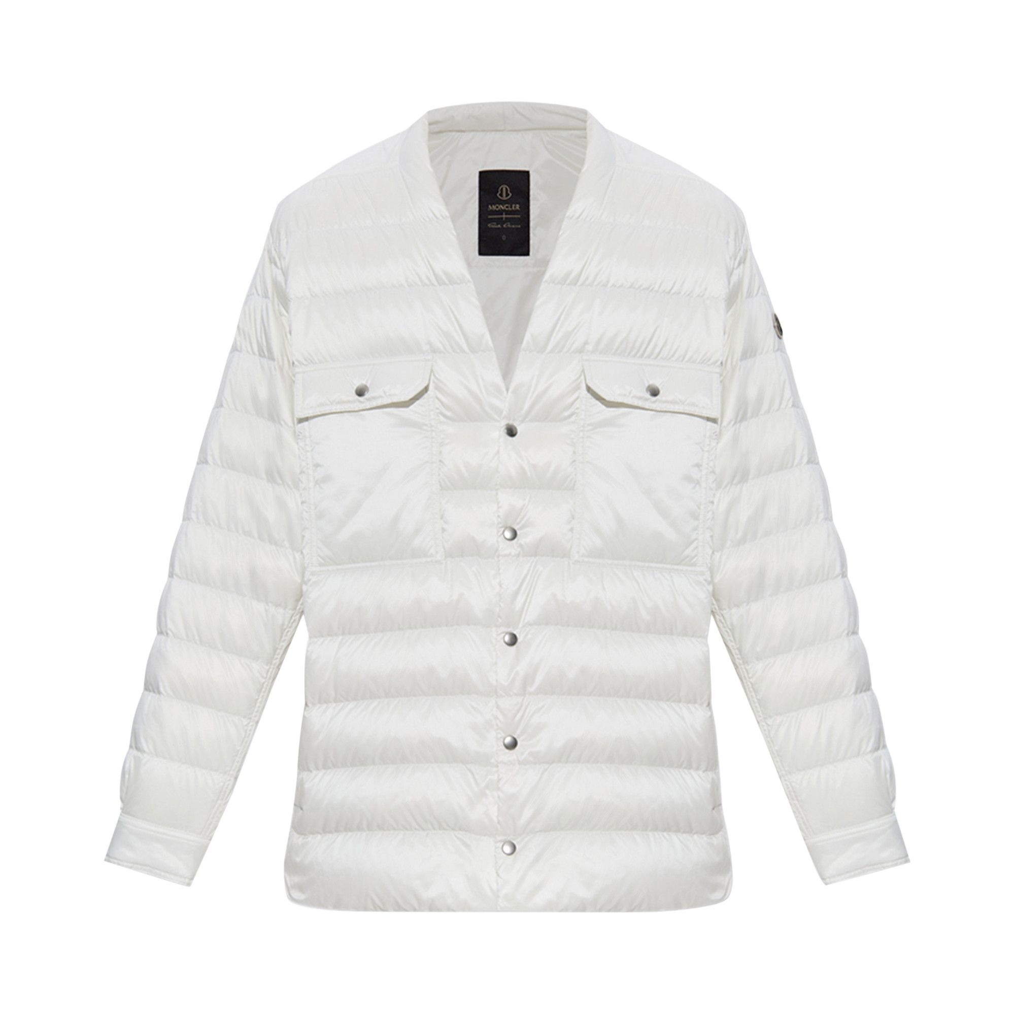 Moncler x Rick Owens Woven Outershirt 'Milk' - 1