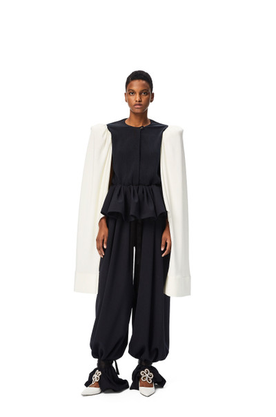 Loewe Tie trousers in polyester and viscose outlook