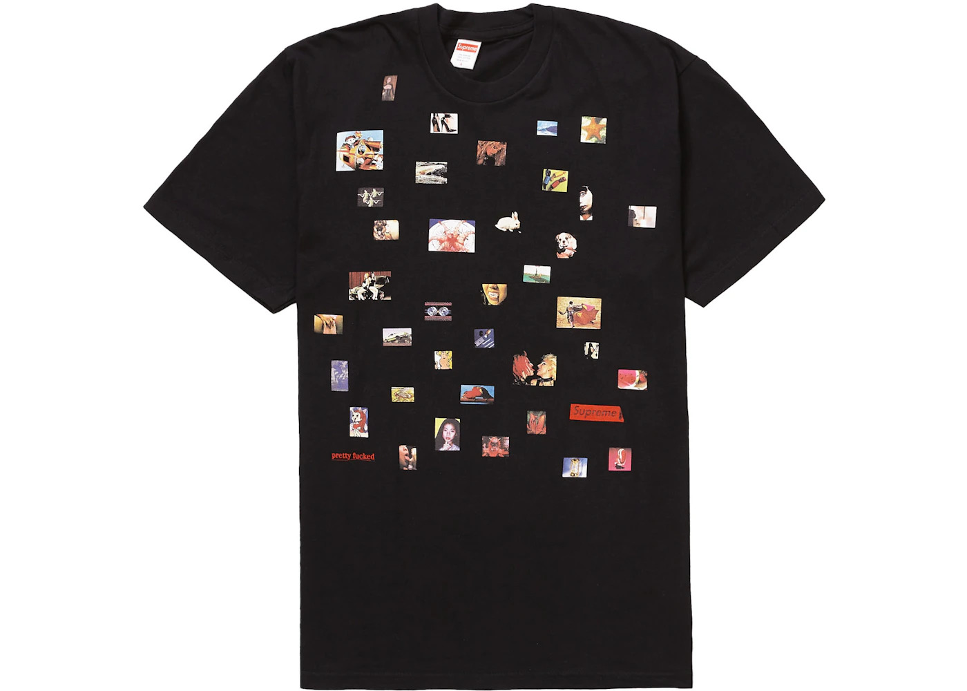 Supreme Pretty Fucked Tee Black - 1