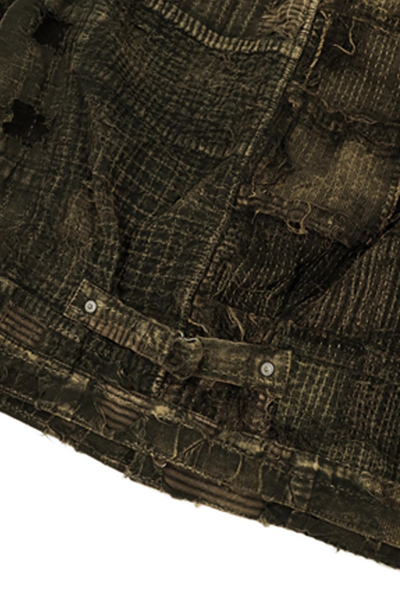 TEA 핵심 BORO JACKET (BLACK) 6