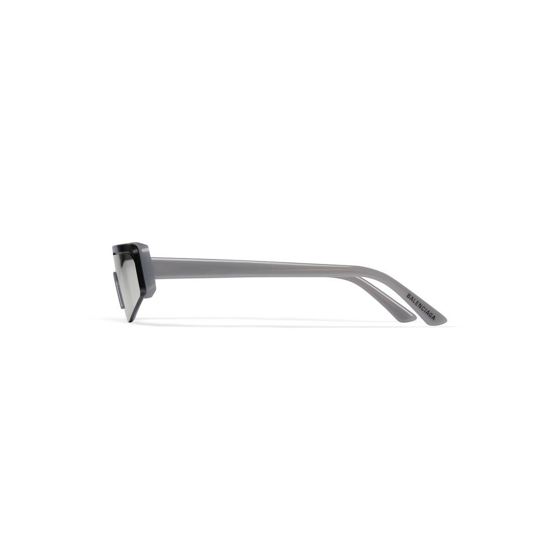Ski Rectangle Sunglasses in Grey - 3