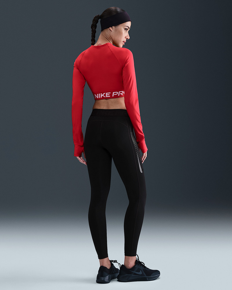 Nike Pro Women's Mid-Rise Full-Length Leggings 4
