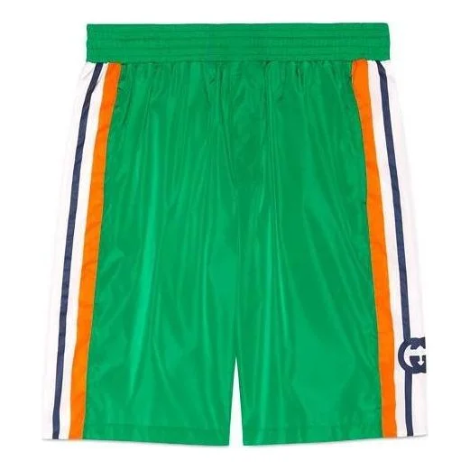 Gucci Swim Shorts With Interlocking G 'Green' 599576-XHADW-3063 - 1