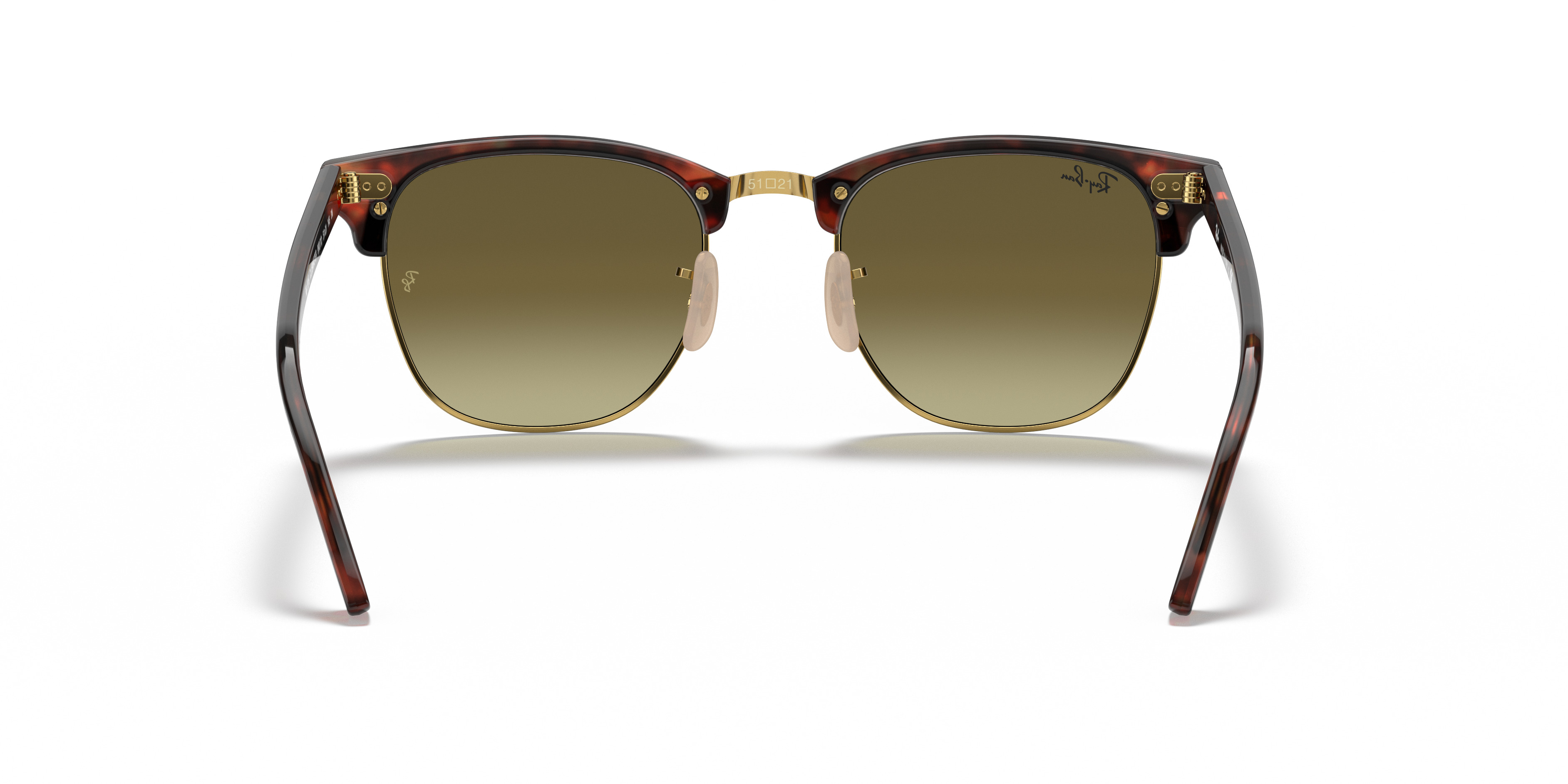 RB3016 Clubmaster Flash Lenses Gradient - 4