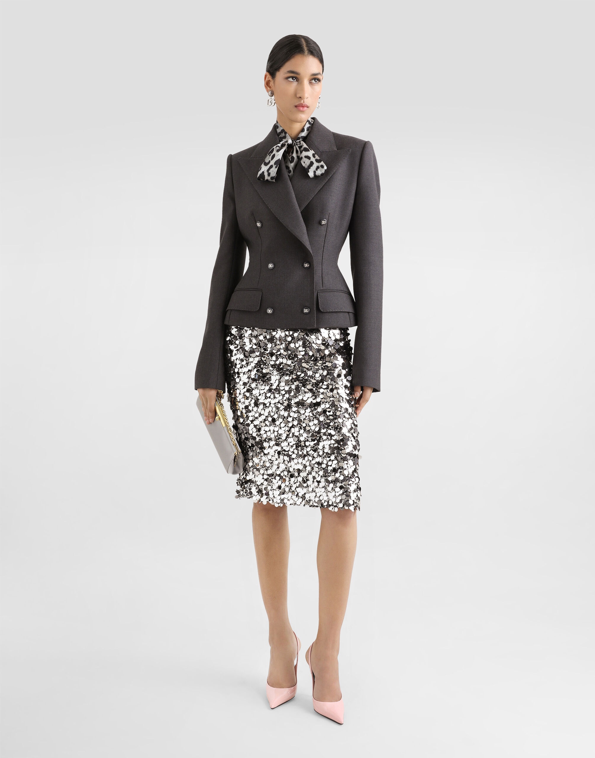 Sequined midi skirt - 2