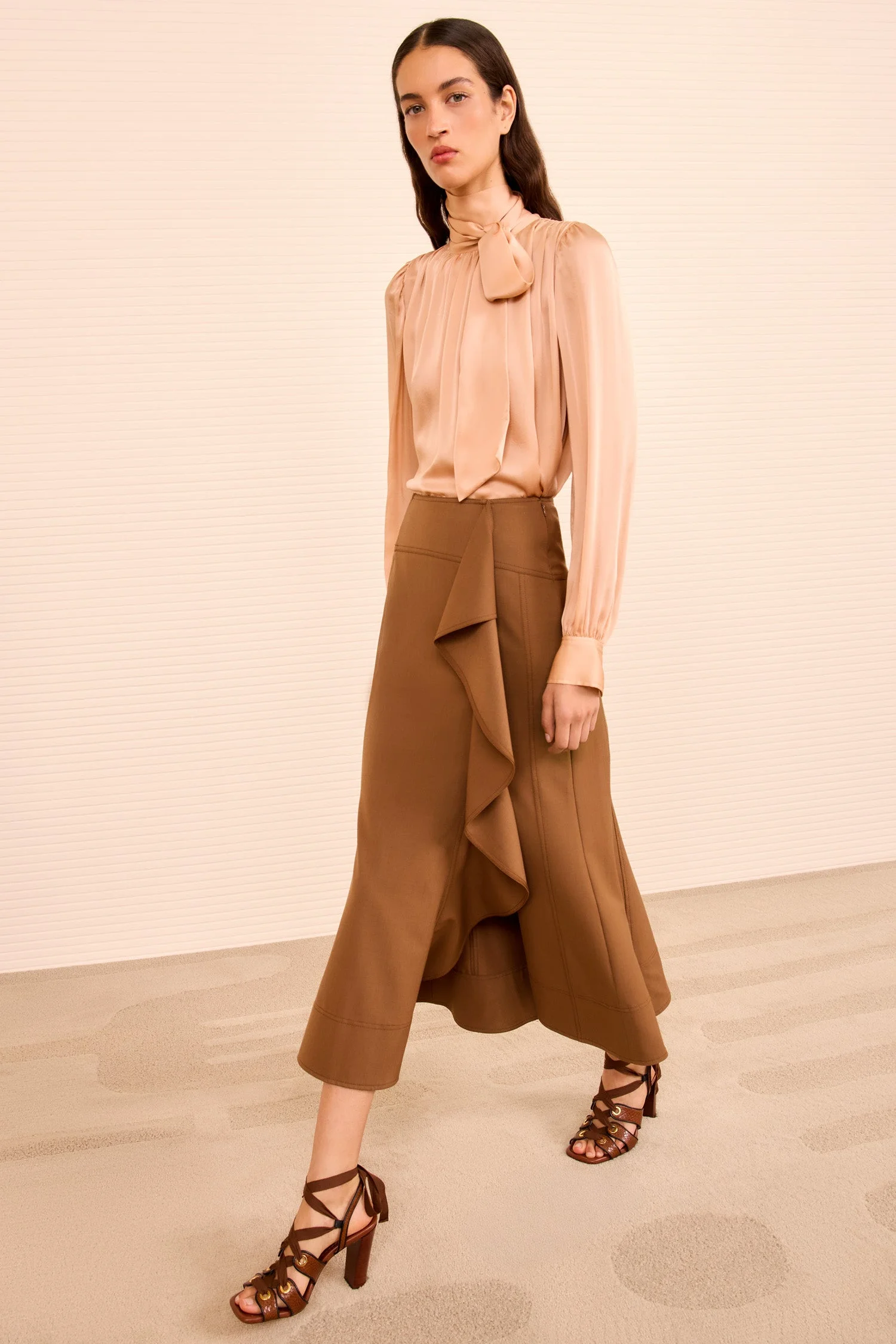 Ammonite Cascading Ruffle Skirt - 1