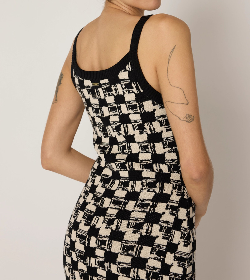 PAYTON MIDI DRESS | BIARRITZ BLACK 3