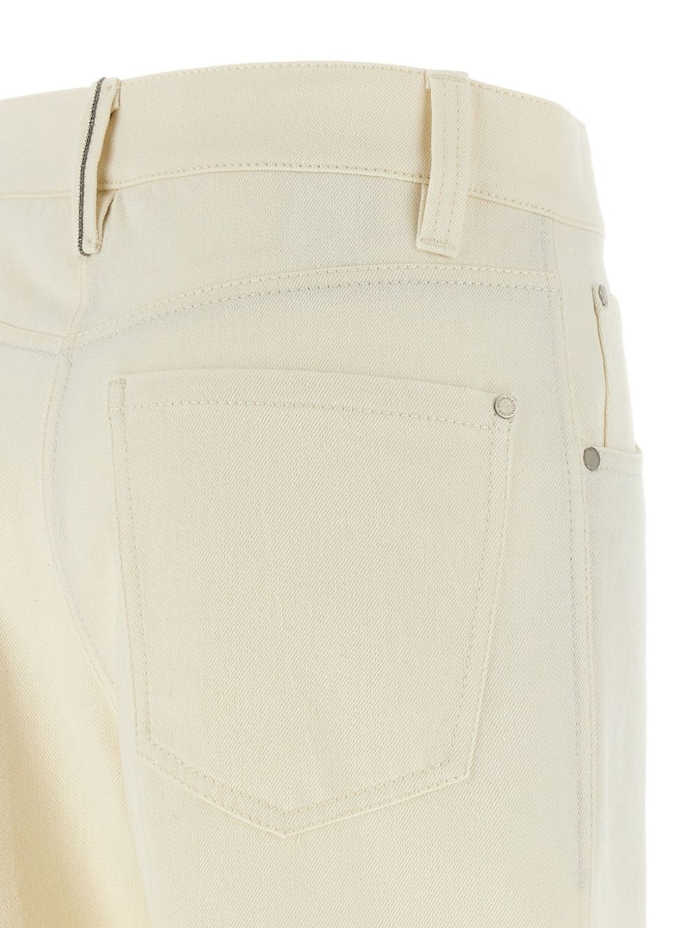 Monile cropped jeans - 3