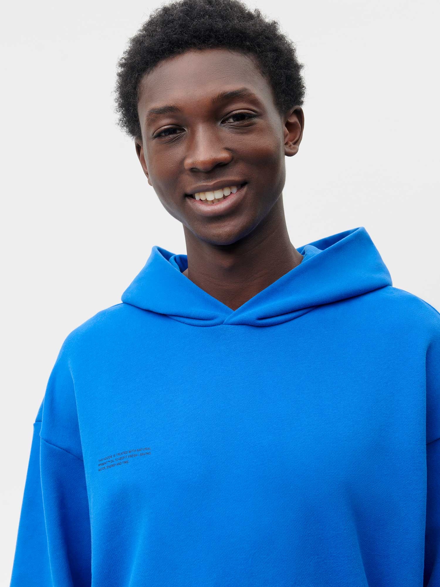 Mens 365 Midweight Hoodie - Cobalt Blue - 4