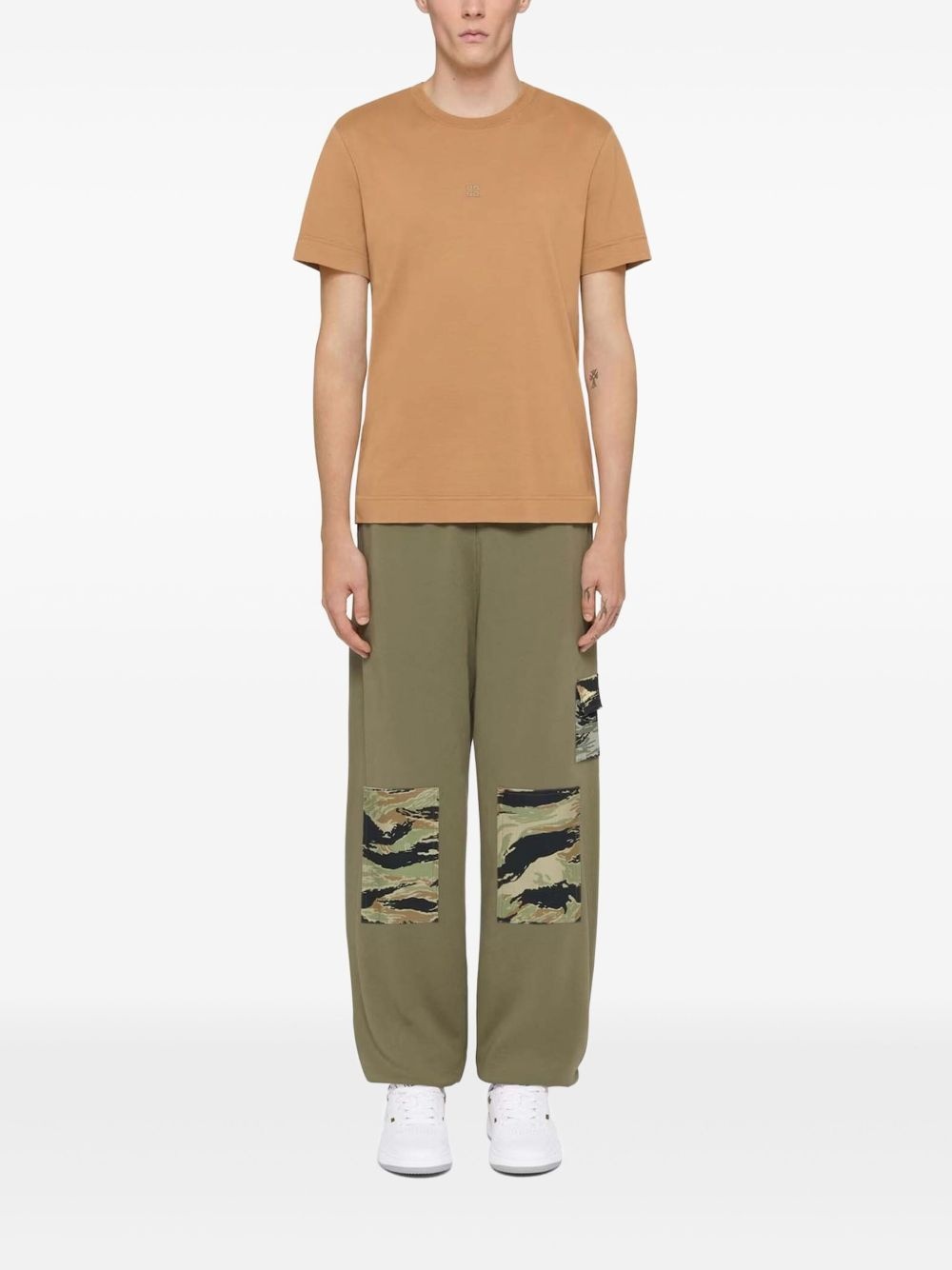 camo-print trousers - 2