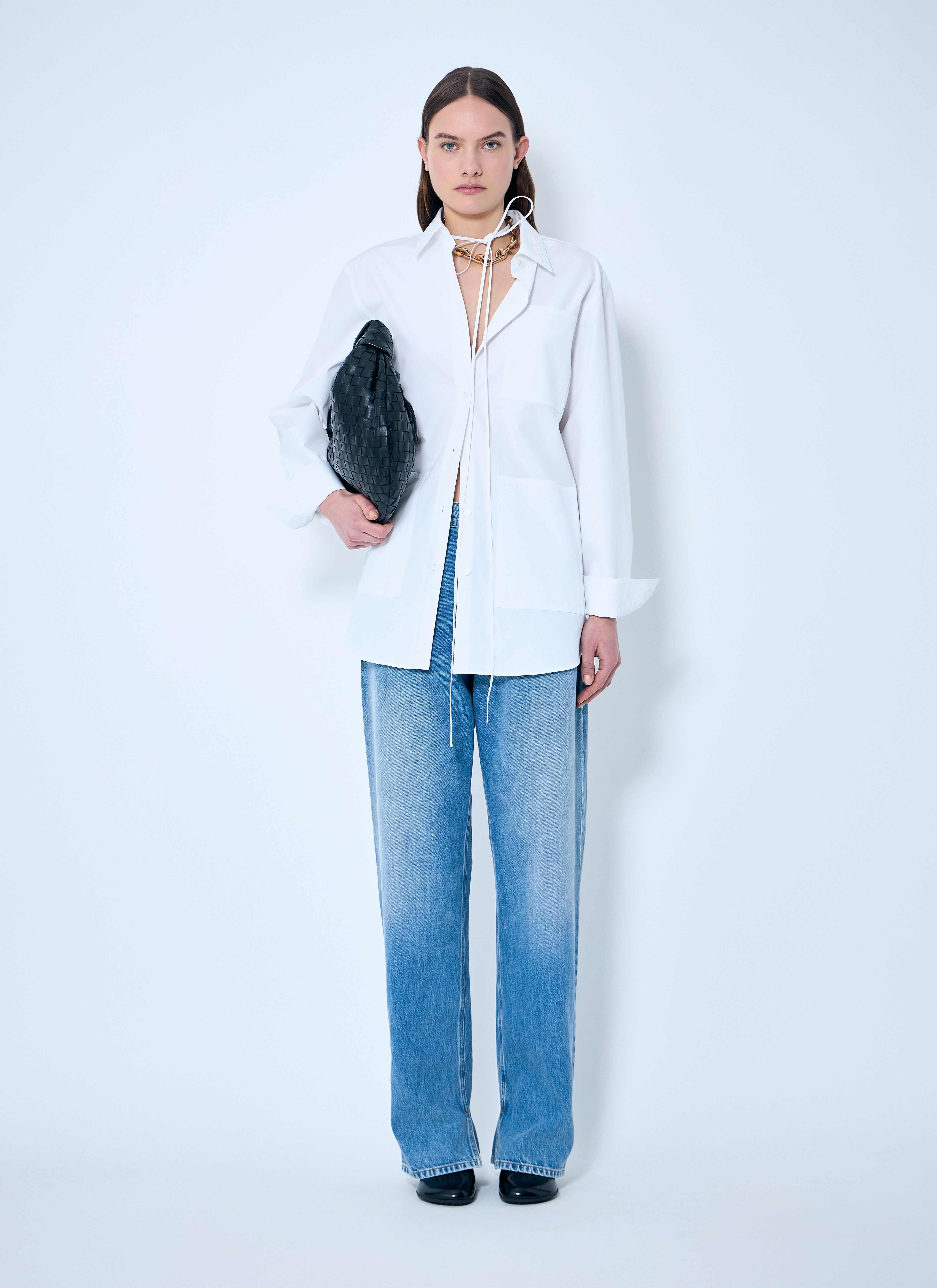 Heavy Cotton Poplin Shirt - 2
