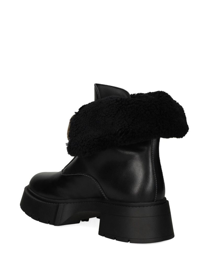 57mm Leah zip-up platform boots 3