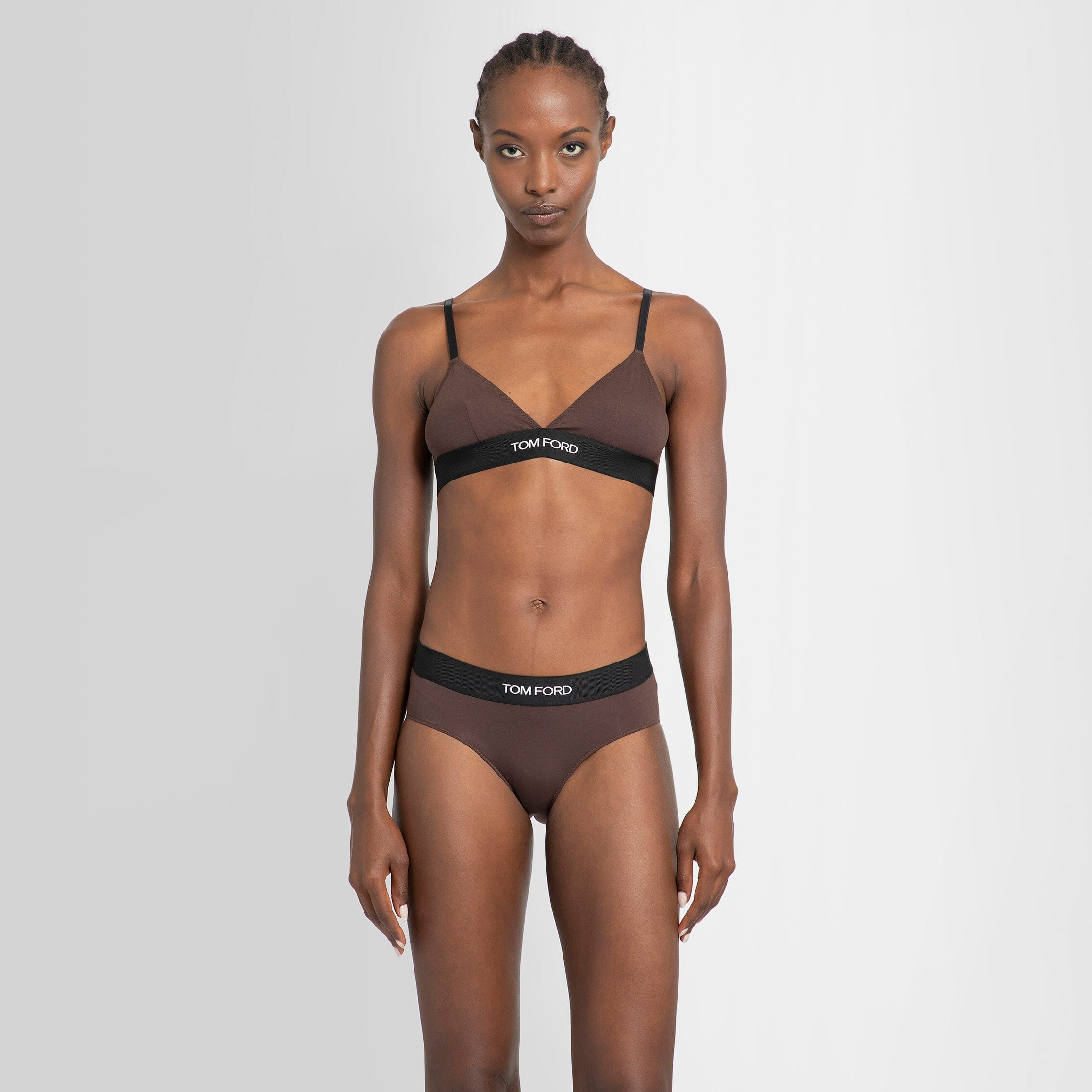 TOM FORD WOMAN BROWN UNDERWEAR - 5