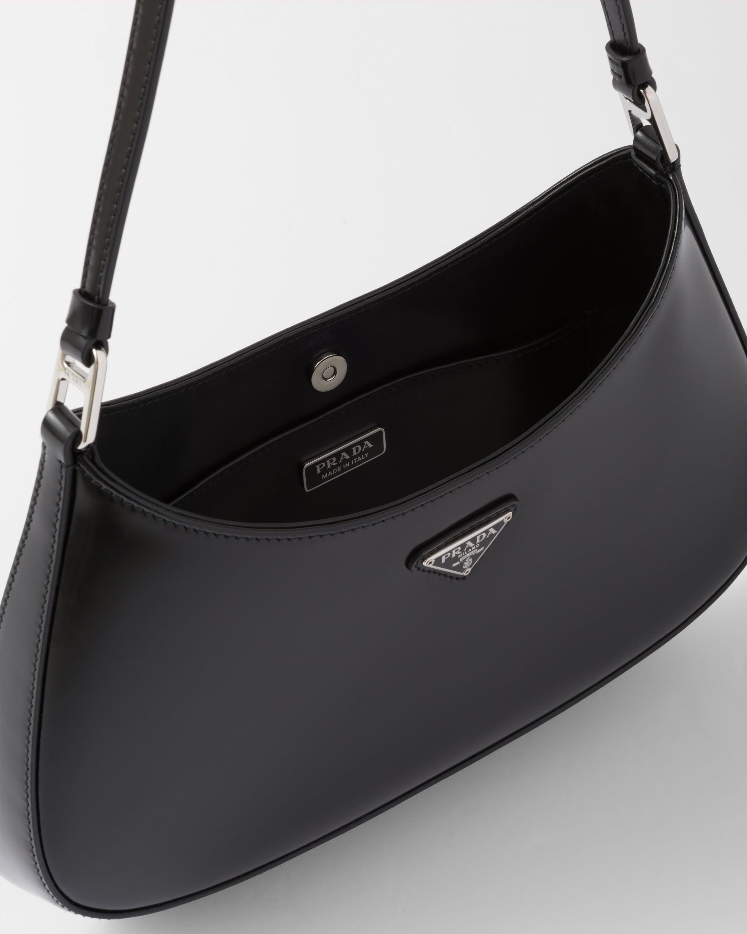 Prada Cleo brushed leather shoulder bag - 5