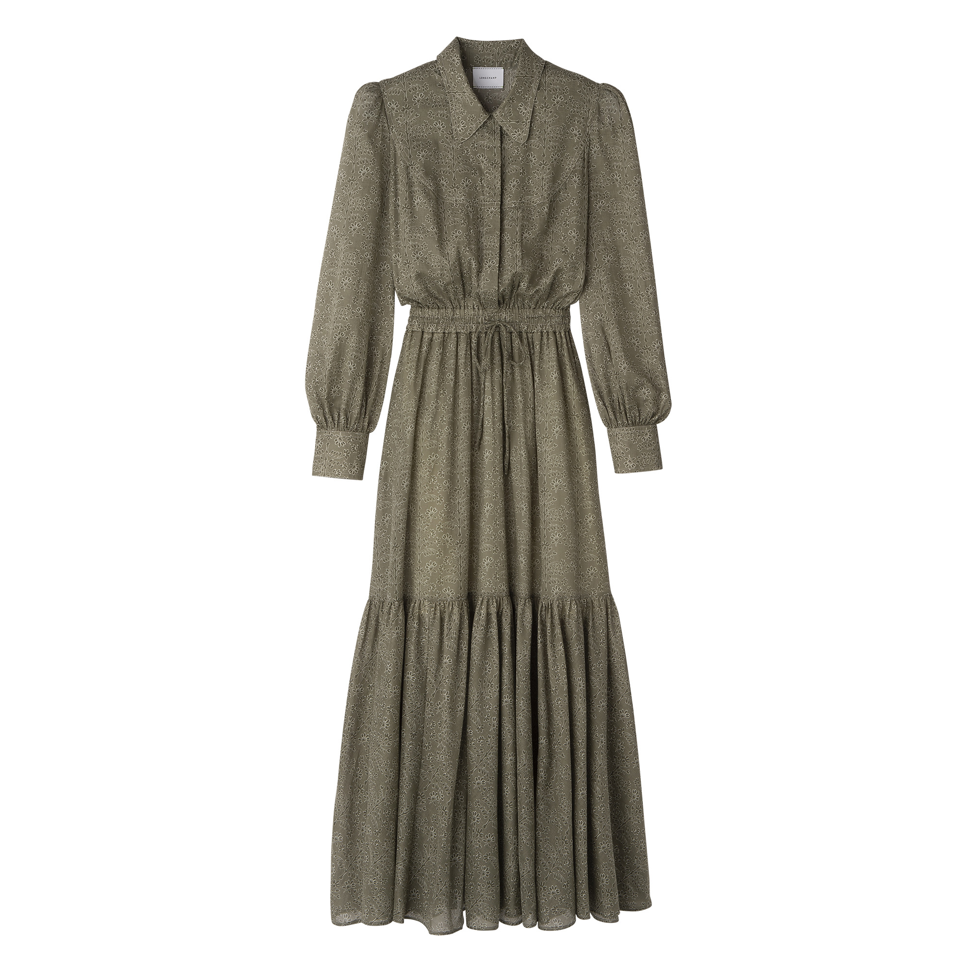 Long dress Laurel - Printed veil - 1