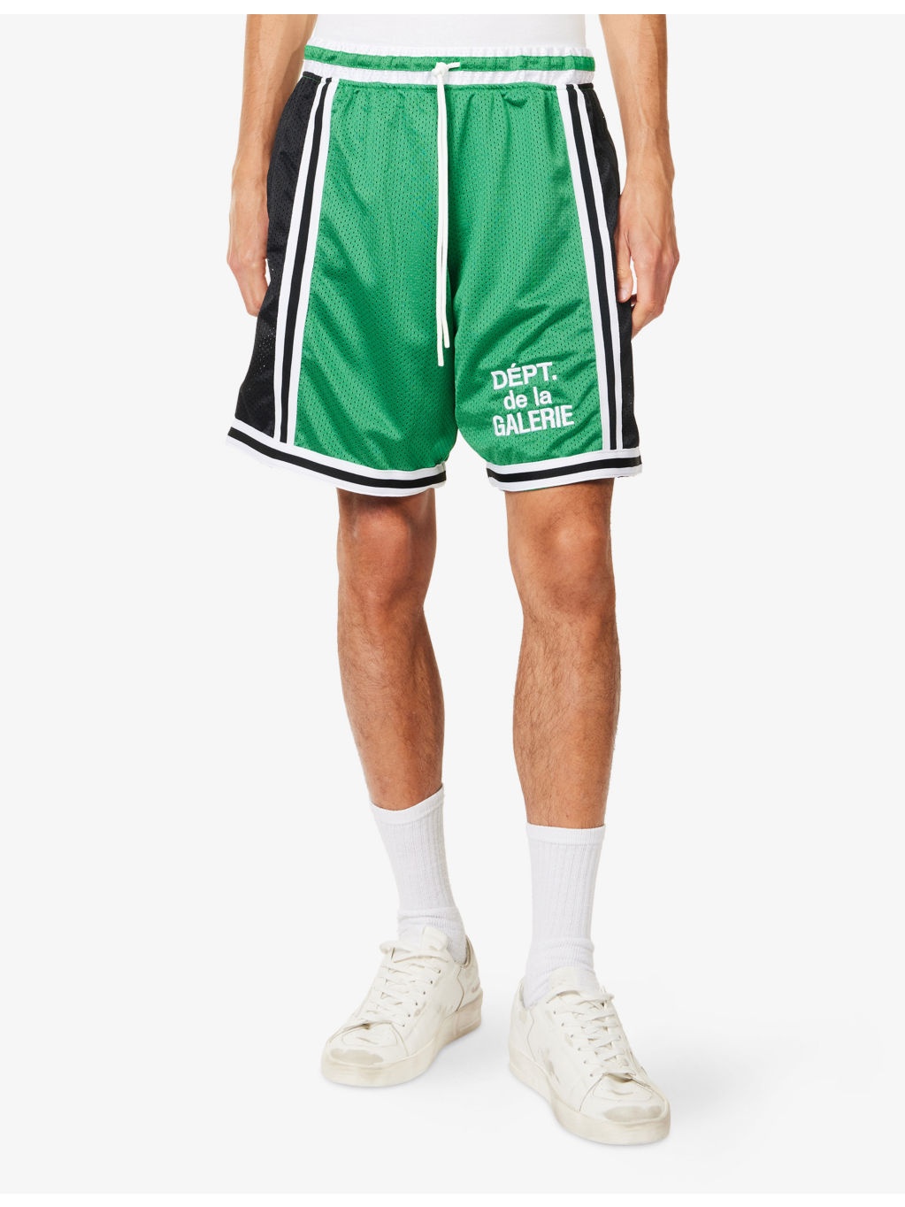 Miami Court Embroidered-Branding Woven Shorts - 3