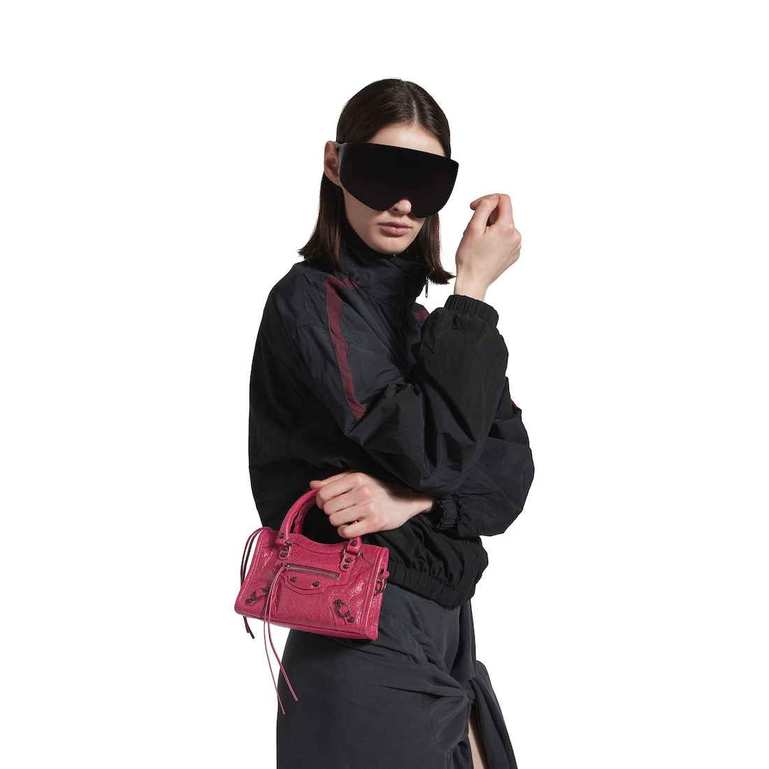 Women's Le City Bag Nano in Framboise - 9