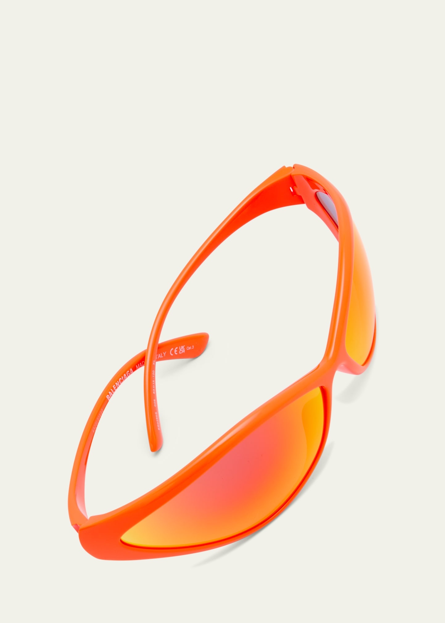 Men's Plastic Wrap Sunglasses - 5