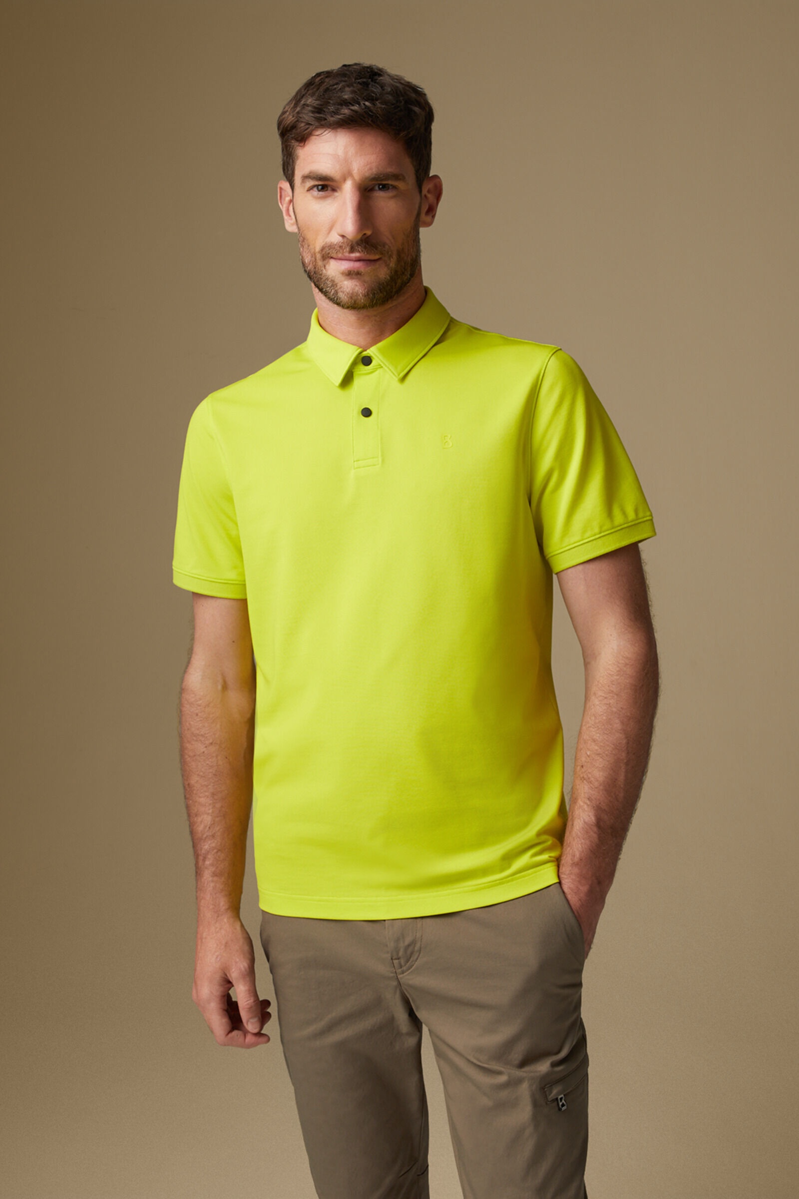 Timo Polo shirt in Lime - 2