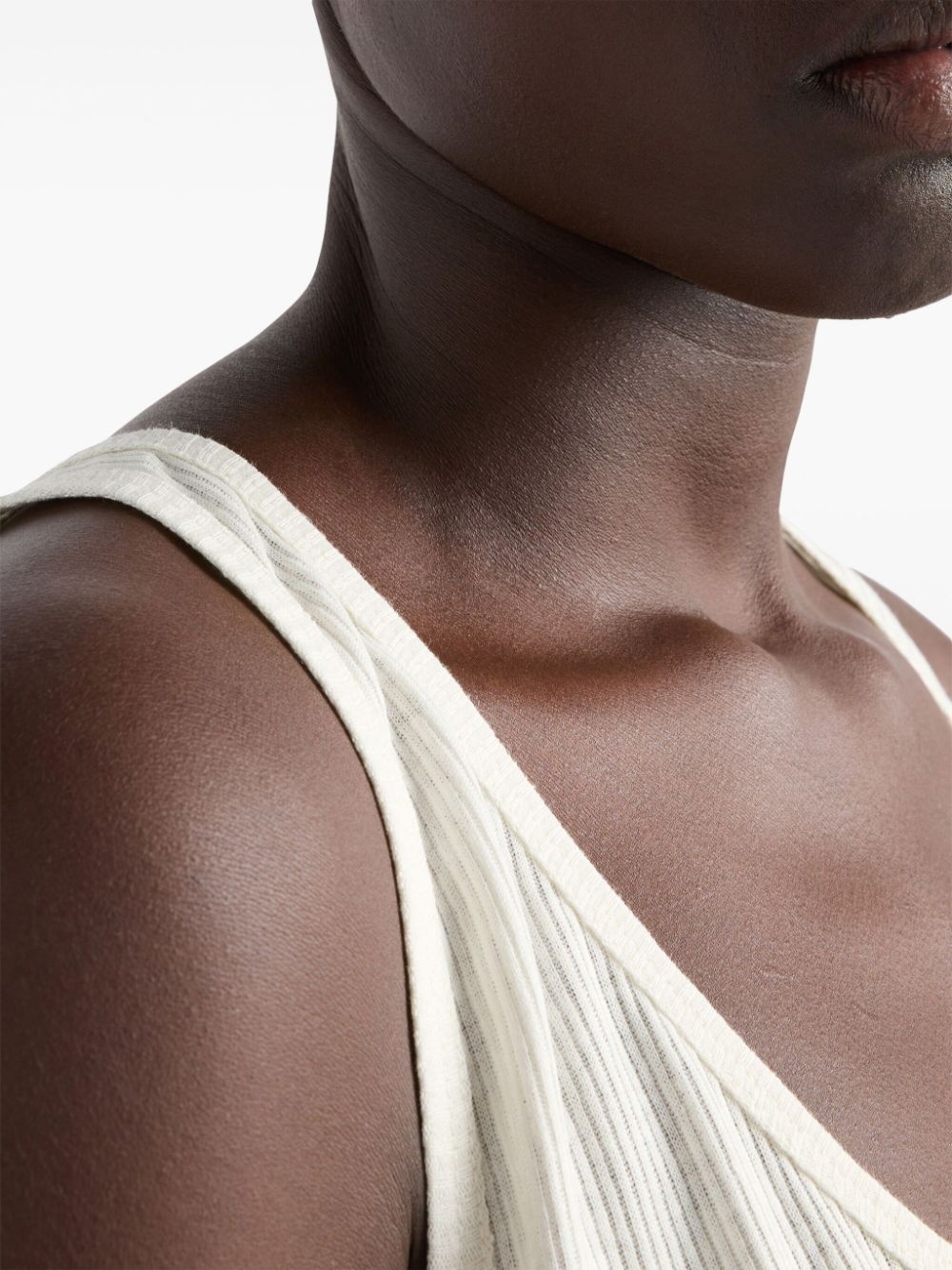 ribbed knit tank top - 5