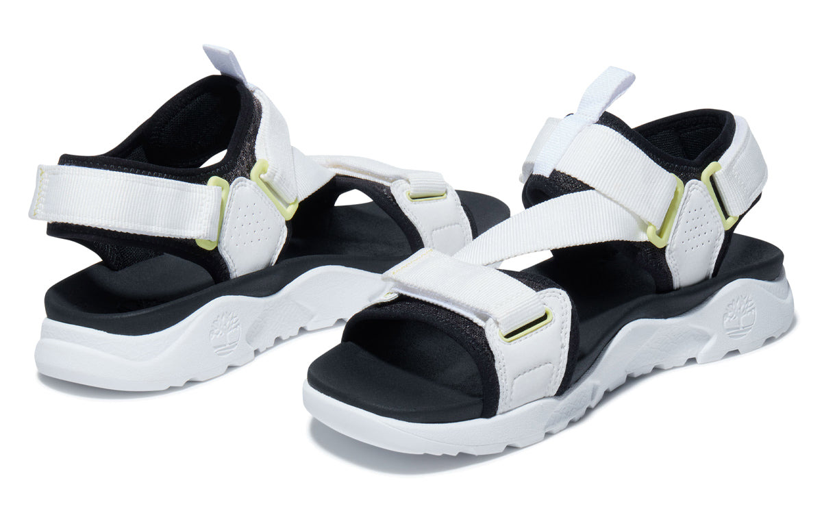 Timberland Ripcord Double-Strap Sandals 'White Black' A2ADP100 - 5