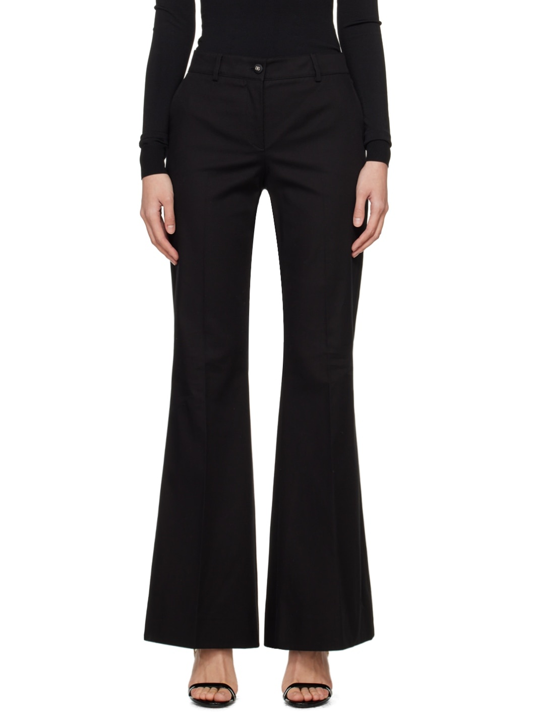 Black Two-Pocket Trousers - 1