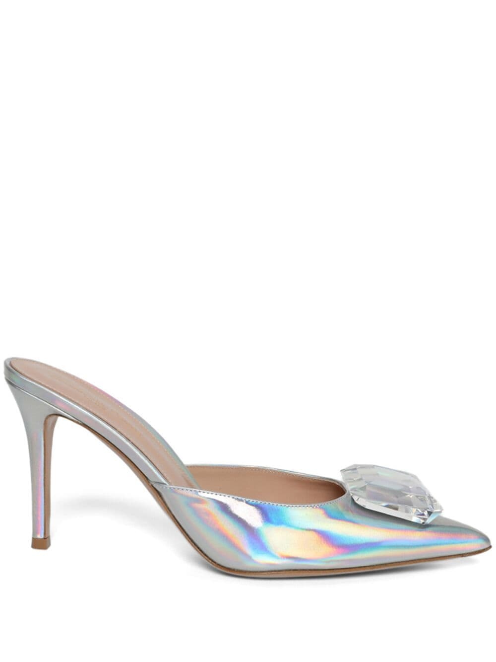 Jaipur holographic 85mm mules - 1